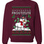 Snow Frostitute, Funny Unisex Ugly Christmas Sweater, Crewneck Sweatshirts