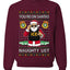 You're On Santa's Naughty List ICE Agent,Unisex Ugly Christmas Sweater, Crewneck Sweatshirts