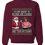 Oh Snap, No Milk And Cookies, They Took my Stamps, Unisex Ugly Christmas Sweater Crewneck Sweatshirts