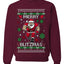 Merry Blitzmas, Football Christmas Sweater Design, Unisex Ugly Christmas Sweater Crewneck Sweatshirts