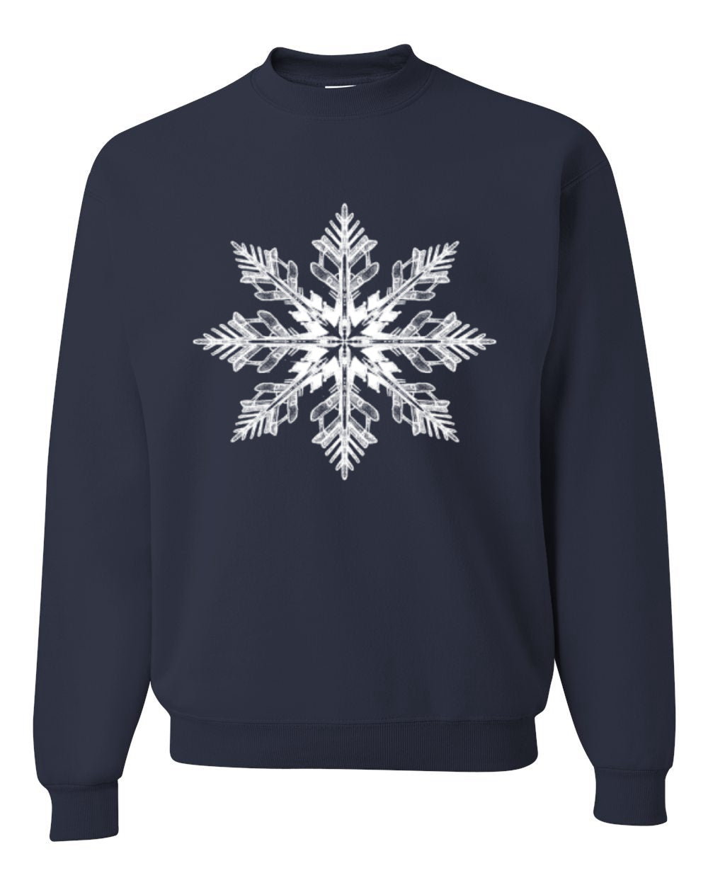 Snowflake, Pretty Holiday Christmas Design, Unisex Christmas Sweater, Crewneck Sweatshirts