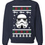 Stormtrooper Star Wars Ugly Christmas Sweater Unisex Crewneck Sweatshirt