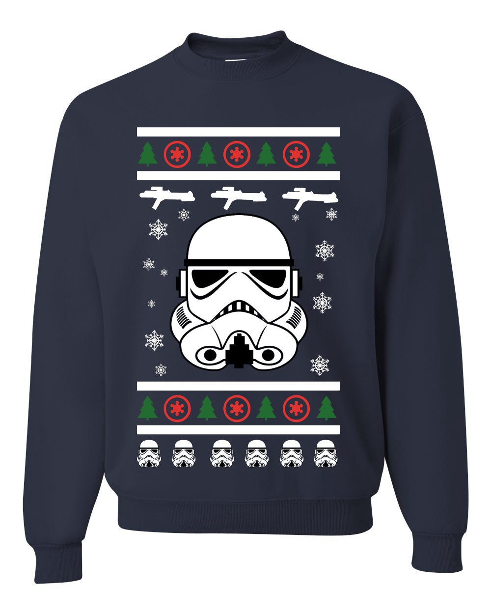 Stormtrooper Star Wars Ugly Christmas Sweater Unisex Crewneck Sweatshirt