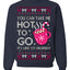 You Can Take Me Hot to Go, Hot Cocoa Viral Song Pop Music Ugly Christmas Sweater Crewneck Sweatshirt