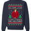Damn Jackie I Can't Control the Weather Funny 70s Show Ugly Christmas Sweater Crewneck Sweatshirt