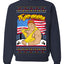 Trumpamania Funny Hogan 80s USA Wrestling Sports Parody Ugly Christmas Sweater Crewneck Sweatshirt