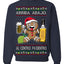 Arriba Abajo Al Centro Pa'Dentro Cheers to Health Salud Ugly Christmas Sweater Crewneck Sweatshirt