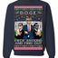 Doge F Around and Find Out Donald Trump Elon Vivek MAGA Ugly Christmas Sweater Crewneck Sweatshirt