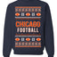 City of Chicago CHI American Football Fantasy Fan Ugly Christmas Sweater Unisex Crewneck Sweatshirt