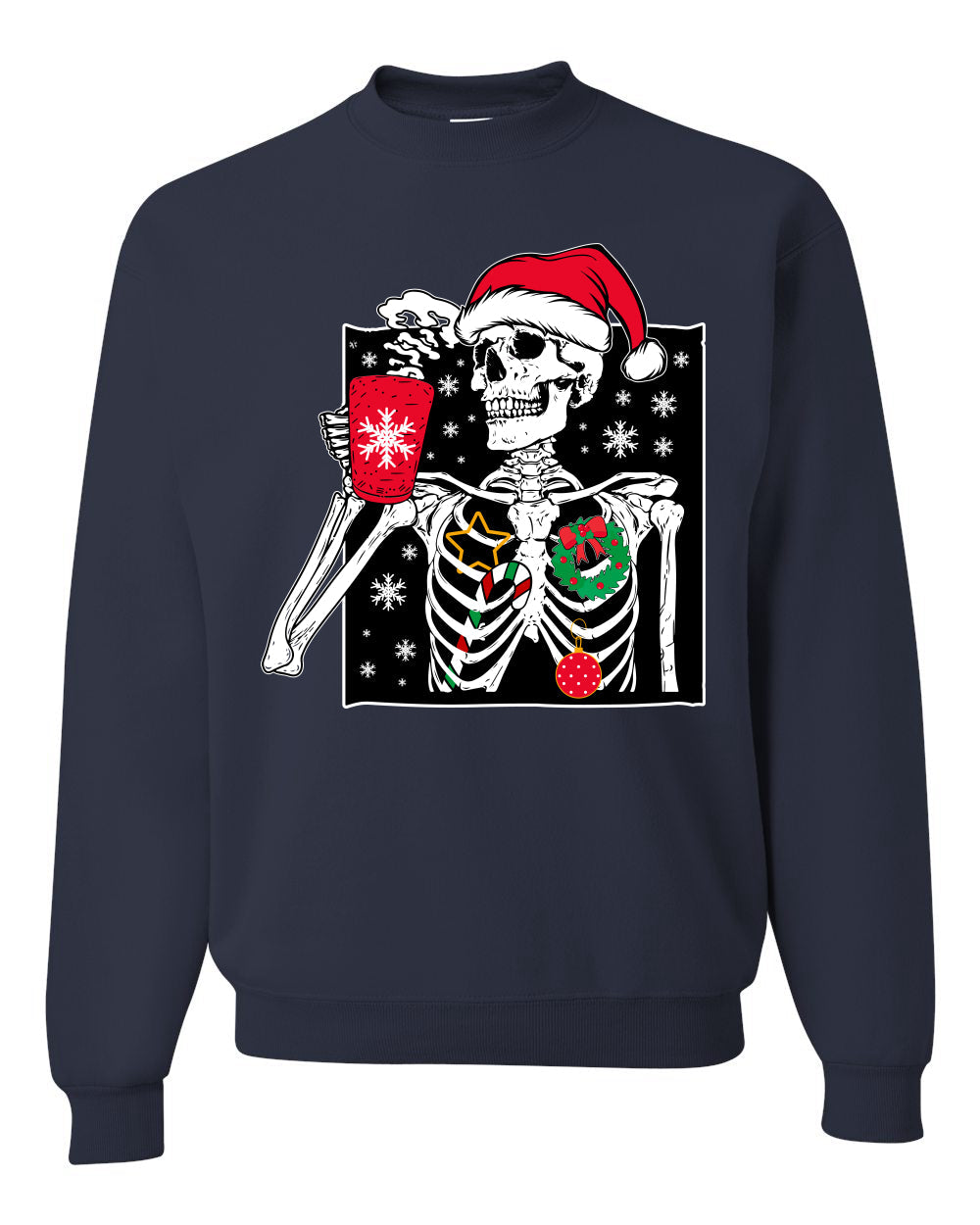 When You're Dead Inside But It's Christmas Christmas Unisex Crewneck Sweatshirt