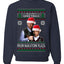 Season's Greeting From Nakatomi Plaza Ugly Christmas Sweater Unisex Crewneck Sweatshirt