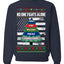 No One Fights Alone Holiday First Responder Police Fire Emt Ugly Christmas Sweater Unisex Crewneck Sweatshirt