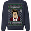 Ho Ho Holy Schnikes Funny 90s Classic Tommy Boy Movie Ugly Christmas Sweater