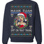 Hawk Tuah Spit On That Thang Mrs Claus Funny Meme Ugly Christmas Sweater