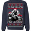 Tis the Season For Justice Harambe Peanut Fred Raccoon Ugly Christmas Sweater