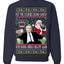 Put the Cookies Down Make America Healthy Again RFK Ugly Christmas Sweater Crewneck Sweatshirt