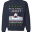 Have a Holly Jawlly Christmas, Cute Shark, Ugly Christmas Sweater, Crewneck Sweatshirts