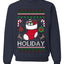 Holiday, Unisex Ugly Christmas Sweater, Crewneck Sweatshirts
