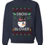 Snow Blower, Funny Unisex Ugly Christmas Crewneck Sweatshirts