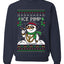 Snow Ice Pimp, Funny Unisex Ugly Christmas Sweater, Crewneck Sweatshirts