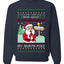 Ask Your Mom About My North Pole Naughty Santa, Unisex Ugly Christmas Sweater, Crewneck Sweatshirts