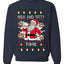 Milk And Titty Time, Unisex Ugly Christmas Sweater Crewneck Sweatshirts