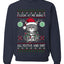 Look At Me Being All Festive And Shit, Unisex Ugly Christmas Sweater, Crewneck Sweatshirts
