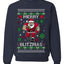 Merry Blitzmas, Football Christmas Sweater Design, Unisex Ugly Christmas Sweater Crewneck Sweatshirts