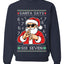 Santa Says 6 7 Numbers Meme, Unisex Ugly Christmas Sweater, Crewneck Sweatshirts