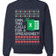 Ohh This Calls For A Spreadsheet Office, Unisex Ugly Christmas Sweater Crewneck Sweatshirts