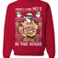 There's Some Ho's In This House Ugly Christmas Sweater Unisex Crewneck Sweatshirt