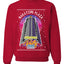 Retro Nakatomi Plaza 1988 Holiday Party Ugly Christmas Sweater Unisex Crewneck Sweatshirt