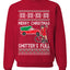 Cousin Eddie Merry Christmas Shitter's Full Ugly Christmas Sweater Unisex Crewneck Sweatshirt