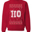 Christmas Ho Merry Ugly Christmas Sweater Unisex Crewneck Graphic Sweatshirt