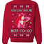 You Can Take Me Hot to Go, Funny Midwest Princess Pop Star Ugly Christmas Sweater Crewneck Sweatshirt