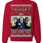 Doge F Around and Find Out Donald Trump Elon Vivek MAGA Ugly Christmas Sweater Crewneck Sweatshirt