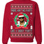 There Ain't No Party Like a Diddy Party, Funny Crazy Party Viral Music Baby Oil Meme, Men Women Ugly Christmas Sweater Crewneck Sweatshirt