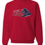 USA Winter Team Sports Fan Collection | USA Snowboarder Sweater, Unisex Crewneck Sweatshirts