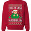 Fa lalala Hasbula Ugly Christmas Sweater Unisex Crewneck Sweatshirt