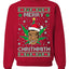 Merry Chrithmith Weed Pot Leaf Join Stoner Ugly Christmas Sweater Unisex Crewneck Sweatshirt