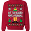 Cotton Headed Muggins Christmas Movie Quote  Ugly Christmas Sweater Unisex Crewneck Sweatshirt