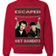 Escaped Bandits Classic Home Holiday Movie Ugly Christmas Sweater Unisex Crewneck Sweatshirt