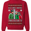 I Triple Dog Dare Ya Merry Story Ugly Christmas Sweater Unisex Crewneck Sweatshirt
