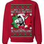 Jing a Di Jing Dominick the Italian Christmas Donkey Ugly Christmas Sweater