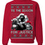 Tis the Season For Justice Harambe Peanut Fred Raccoon Ugly Christmas Sweater
