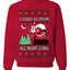 I Could Go Down All Night Long, Ugly Christmas Unisex Sweater, Crewneck Sweatshirts
