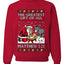 The Greatest Gift Of All Matthew 1:21, Unisex Ugly Christmas Sweater, Crewneck Sweatshirts