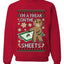 I'm A Freak On The Sheets, Unisex Ugly Christmas Sweater, Crewneck Sweatshirts
