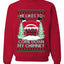 Come Down my Chimney, Unisex Ugly Christmas Sweater Crewneck Sweatshirts