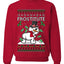 Snow Frostitute, Funny Unisex Ugly Christmas Sweater, Crewneck Sweatshirts
